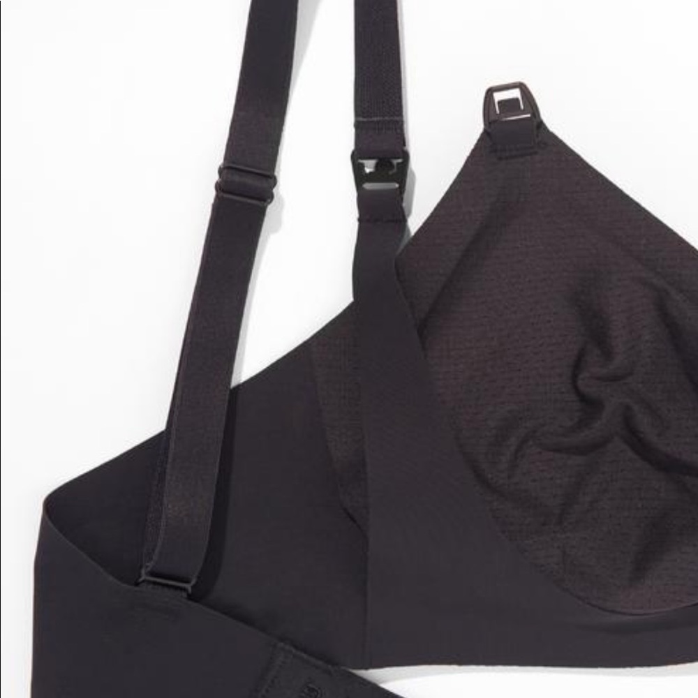 Knix Leakproof Nursing Bra in Black
